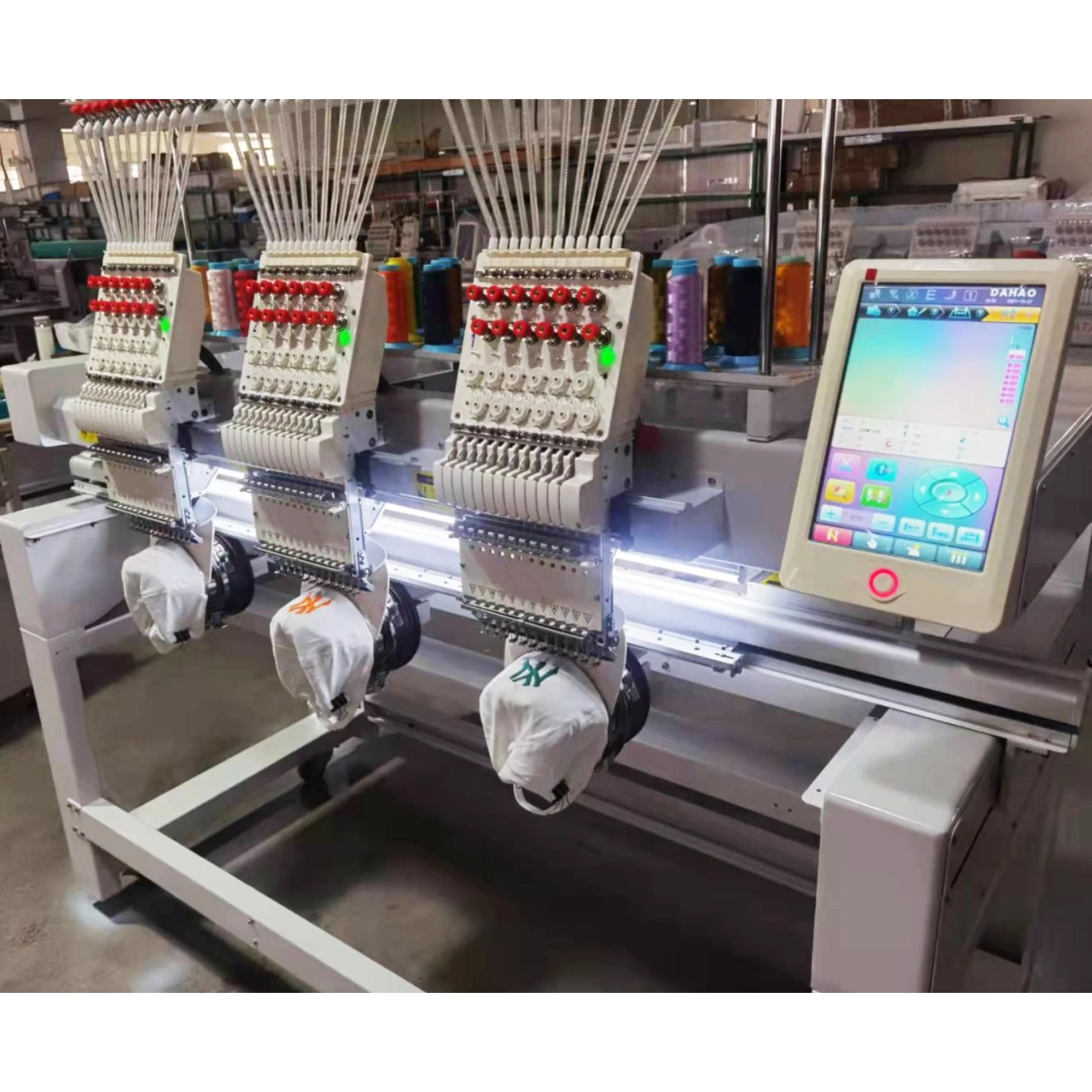 Dahao 15 needle embroidery machine computerized with good price