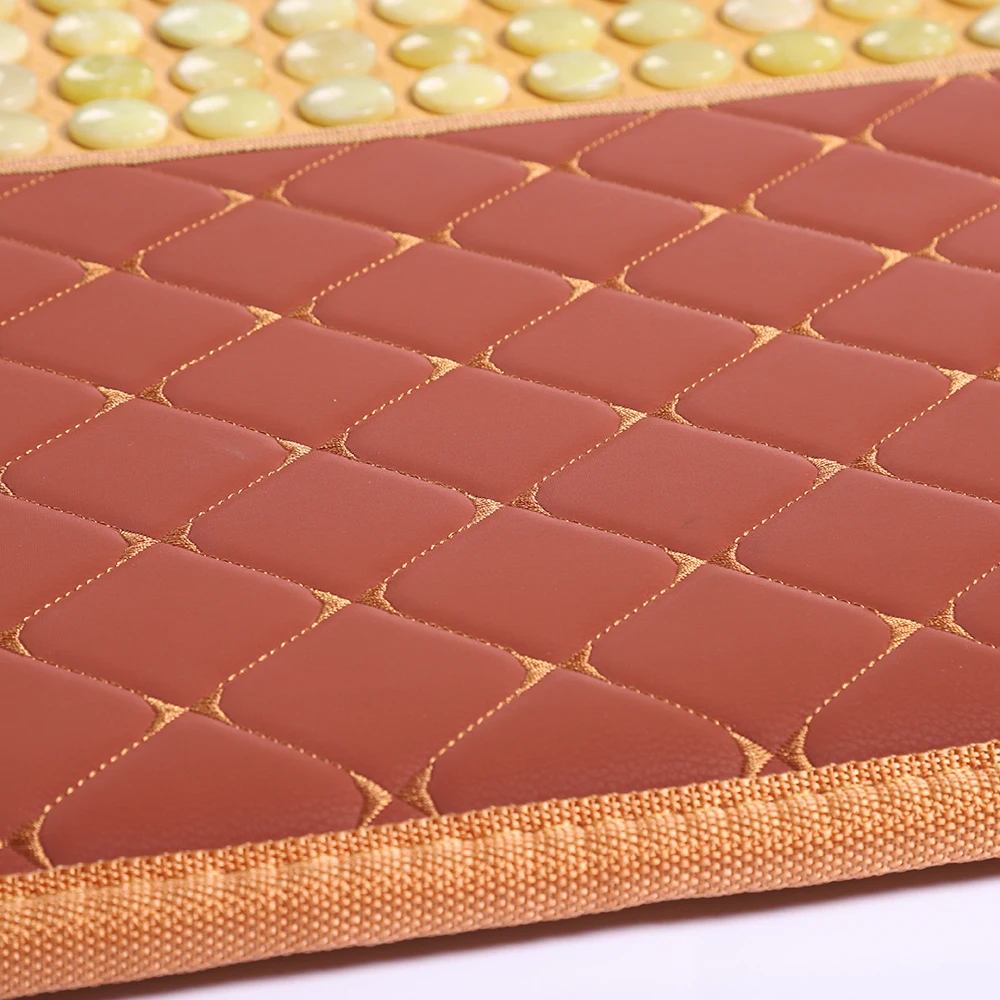 Factory direct sale comfortable infrared electric heat jade massage home use mattress