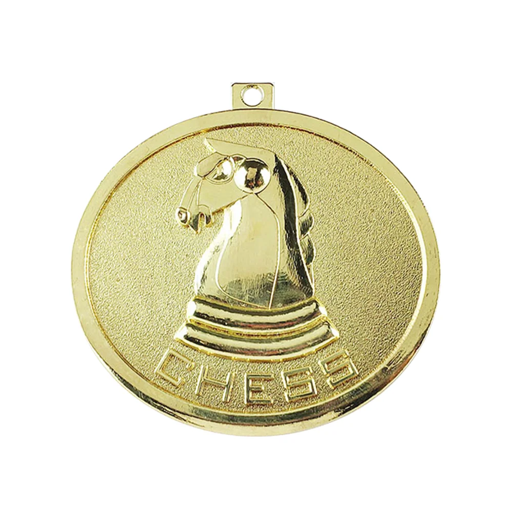 Manufacturer Good Quality gold Cutting Dies unique Shiny Medal for Chess Gymnastics with Personalized Logo