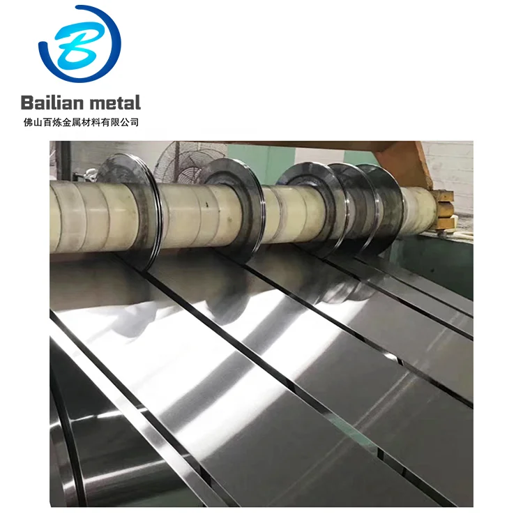 High elasticity flexible stainless steel strip slitted steel strip 301/201 stainless steel coils springs material price