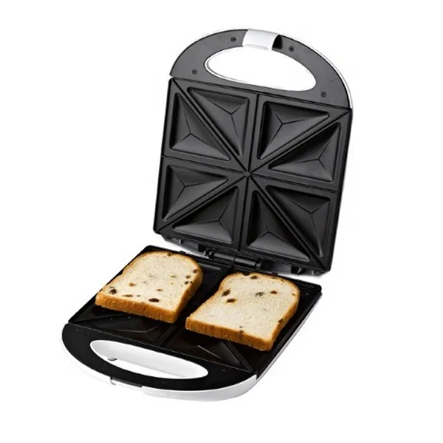 1400W Fixed Plate 4 slice sandwich maker