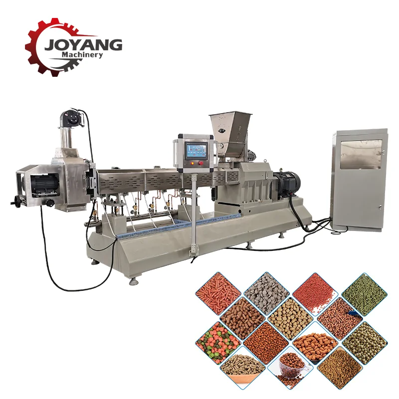 Sinking Type Fish Feed Machine 500 kgs per hour Fish Food Processing Machinery