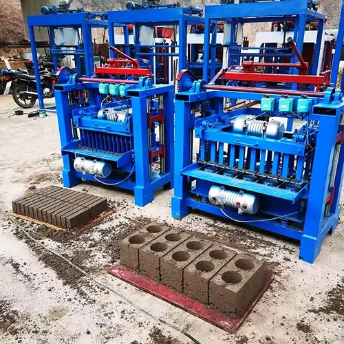 Semi-Automatic Hollow Sand Paving Laying Moulding Concrete Paver Block Cement Brick Making Machine Price