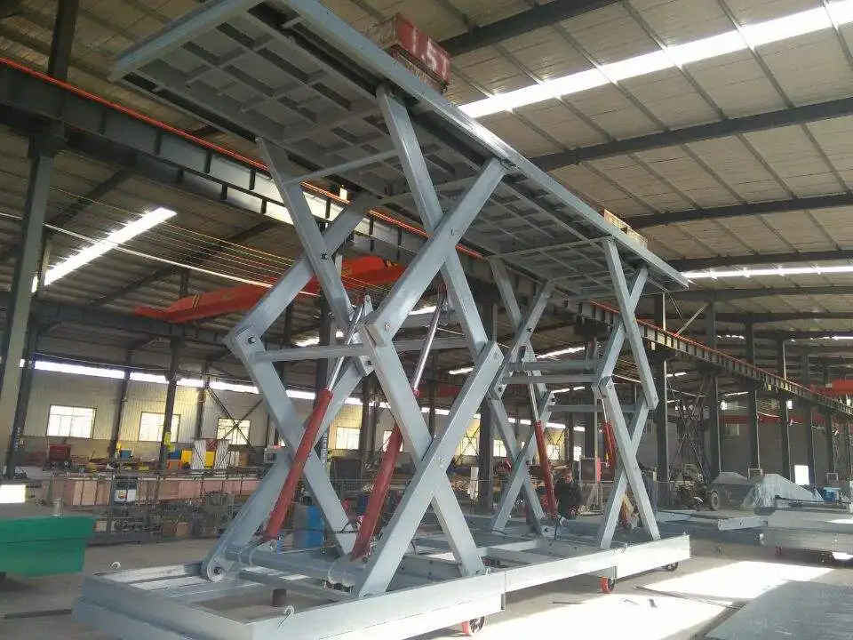 
High quality stationary type hydrolic lift cargo lifts electric scissors cargo lifts 