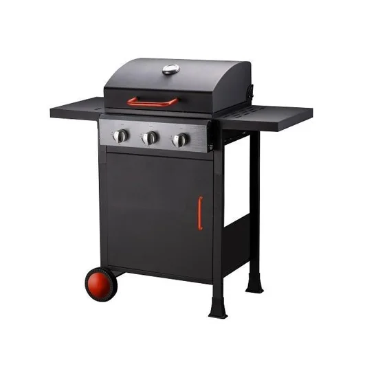 Factory Low Price 3 Burner Stainless Steel Outdoor Portable Bbq Gas Stove Grill