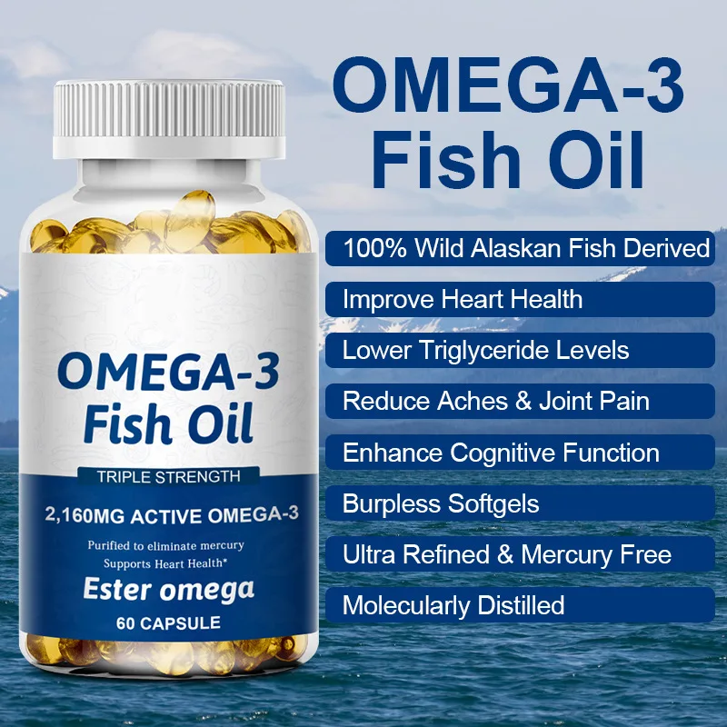 Yixuanda  Factory OEM  Deep Sea Fish Oil Soft Capsule Omega3 Fish Oil