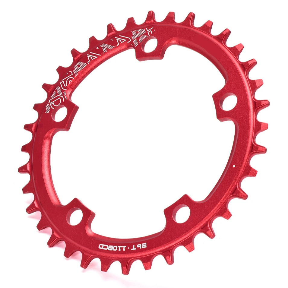 Road Bicycle Tooth Plate Aluminum Alloy 38t 58t Sprocket Bicycle 110 Bcd Bicycle Tooth Plate Sprocket