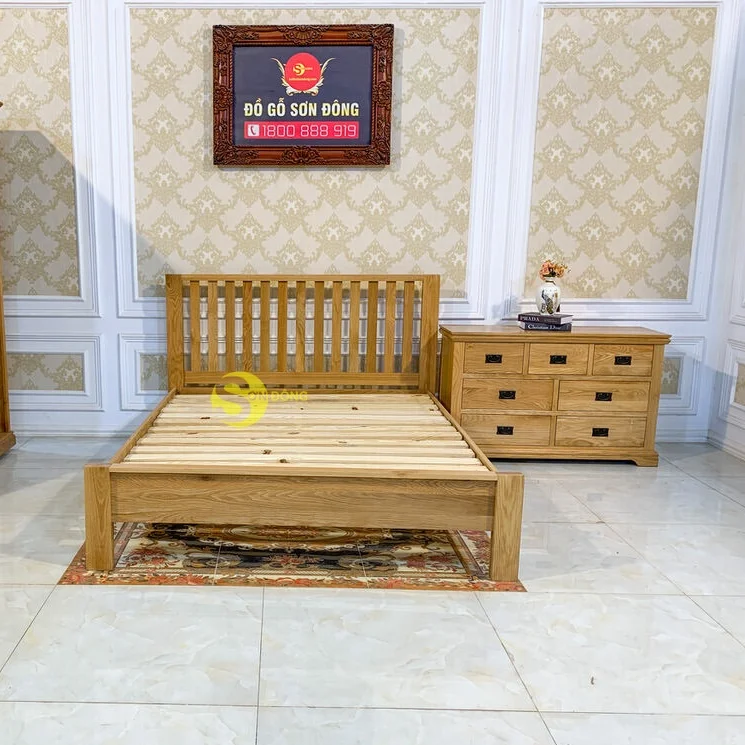 
Modern American Oak bed with super cheap price and long time use 