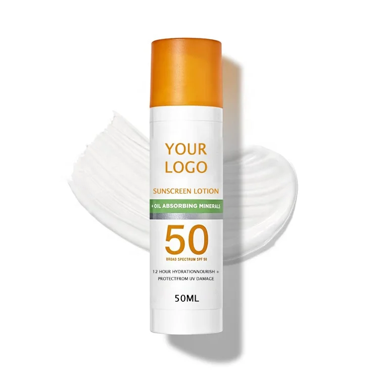 Премиум легкий алоэ минеральный солнцезащитный крем SPF 50 PA +++ лосьон для лица и тела с оксидом цинка диоксидом