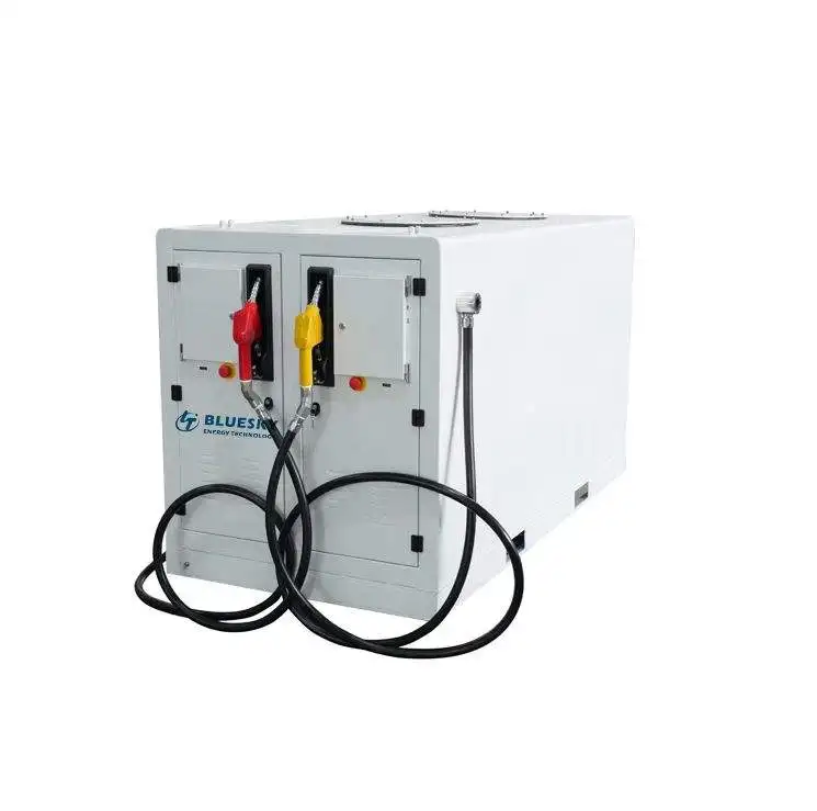 Bluesky Mobile Portable Filling Machine Gasoline Dispenser Mini Mobile Fuel Gas Station