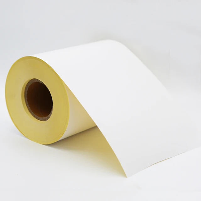 Customized Size Top coated thermal sticker paper  for laser printing label paper