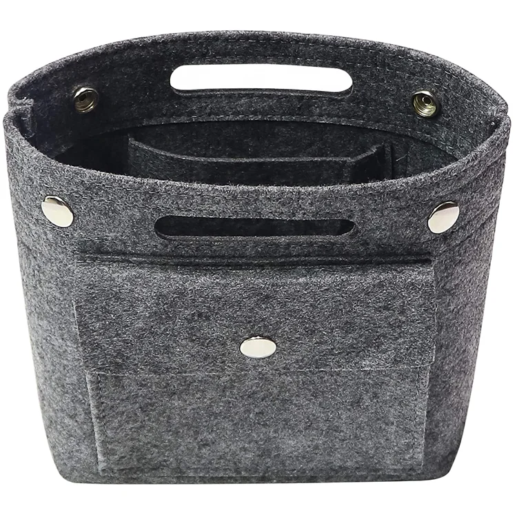 Felt Tote Handbag Insert Liner Bag in Bag Organizer