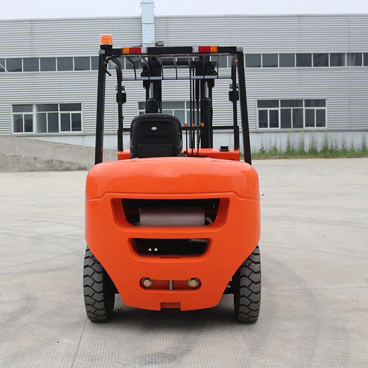 Reliable Price Pneumatic Tires 3 Stage Mast Diesel Forklift Truck 3ton Forklift with Complete Warranty