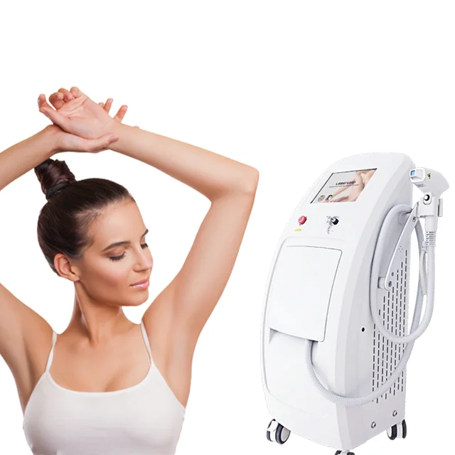 Gold Standard Diode Laser 808Nm 3 Combined Wavelength 1064 755Nm Laser Hair Removal Machine