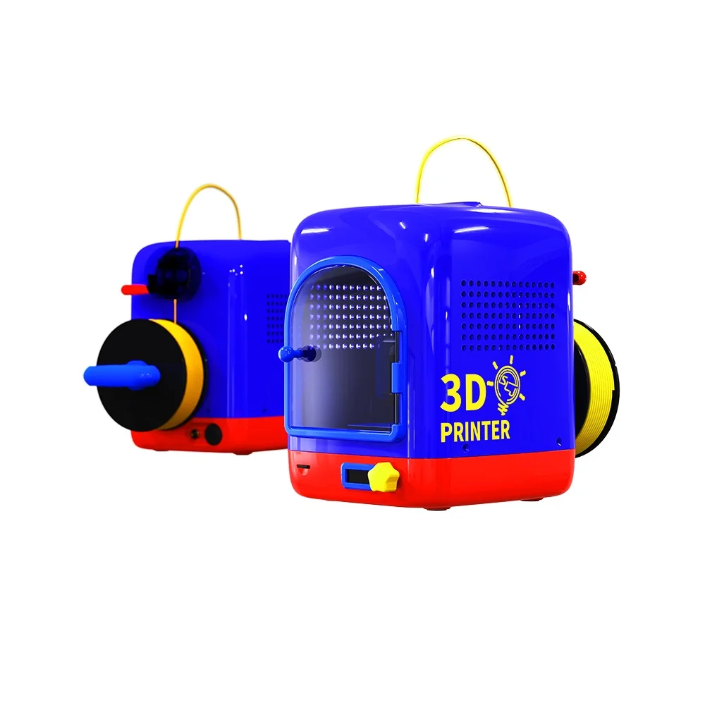 100-240V 48W 3D Printer FDM Household Toy DIY Handmade Model For Children Quick Entry Level Mini 3D High Accuracy