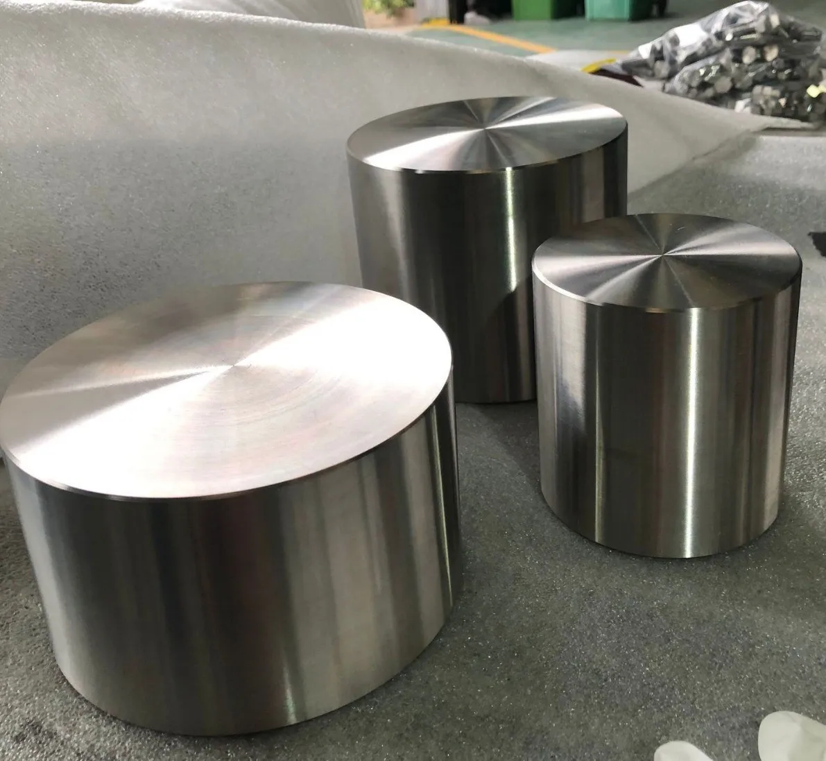 Titanium target Forgeable piece Custom workpiece / blank forging titanium squares billet