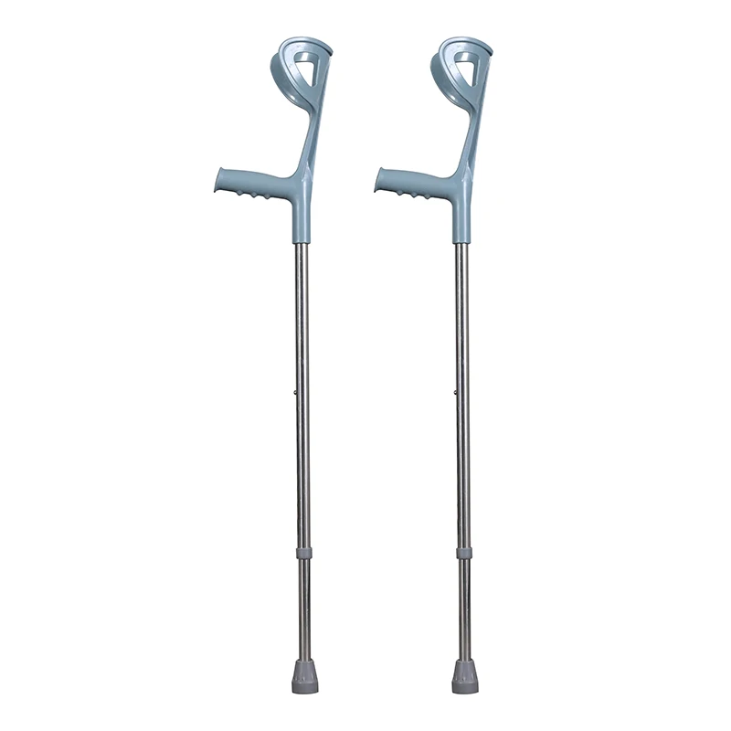 folding arm walking cane disabled medical elbow crutches elbow cane