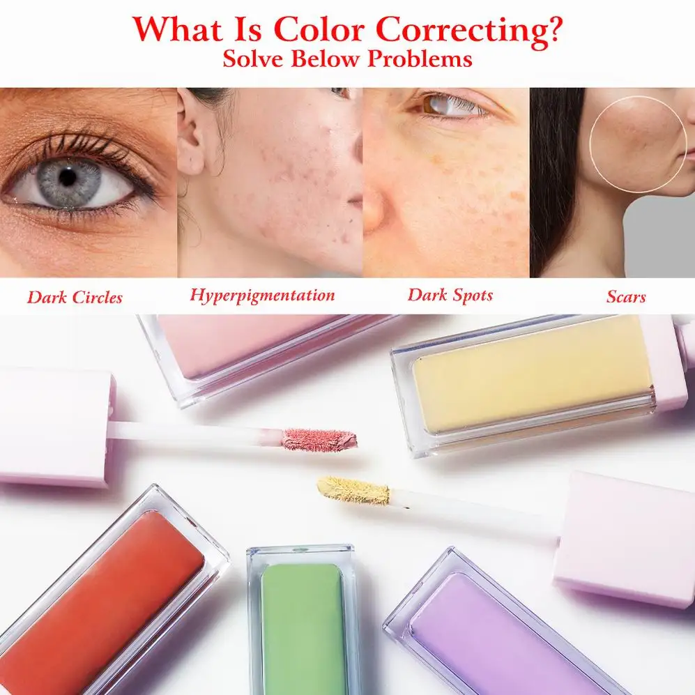 High Quality Make Up Oil Free Soft Matte Cream Vegan Foundation Liquid Concealer Full Coverage Makeup Liquid Concealer