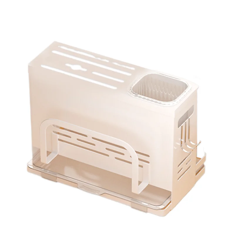 Kitchen Knife Fork Chopsticks Holder Pot Cover Rack Multifunctional Knife Block