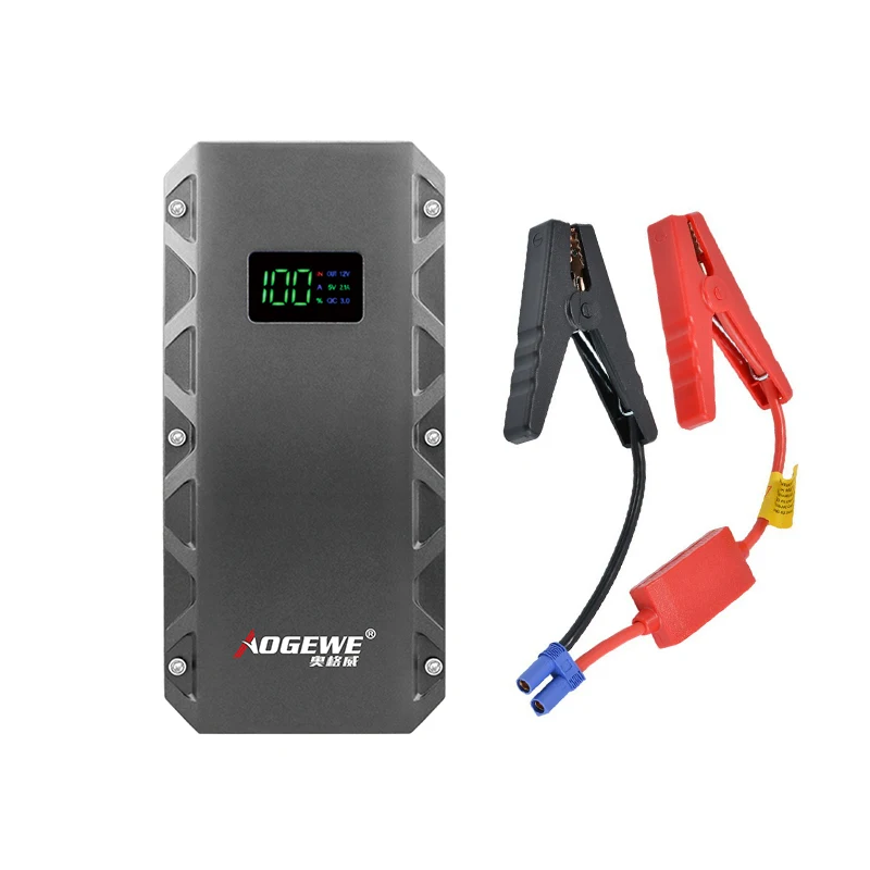 AOGEWE Noco Utrai Multi-Function Auto Mini Car Power Bank Portable Car Jump Starter With Air Compressor
