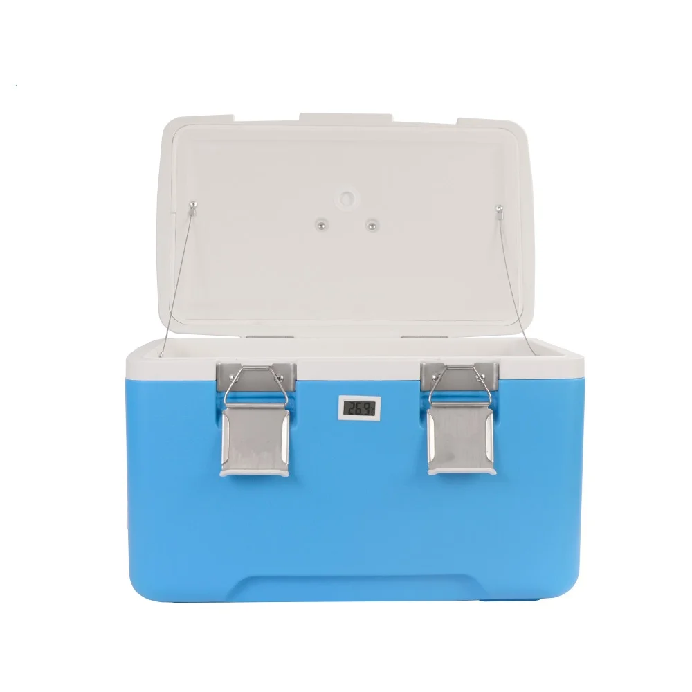 Wholesale 33L Cooler Insulted Fish Boxes Portable Plastic Small Beer Cooler Box Insulated Ice Cooler Box Customizable for Food