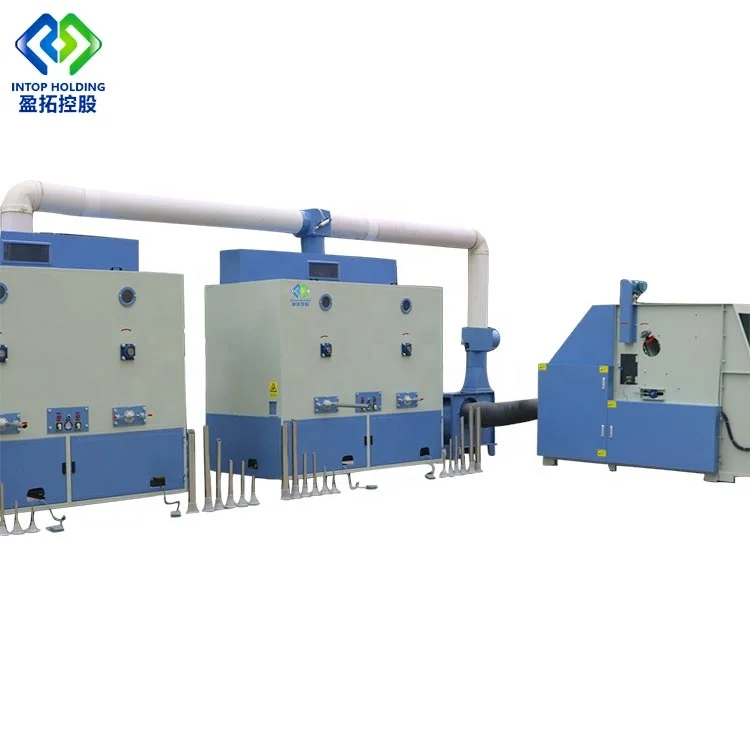 Factory Direct Sale Tokaysmachinery Fiber Opening Machine Terron Teron Small Pet Bottle Flake Recycle