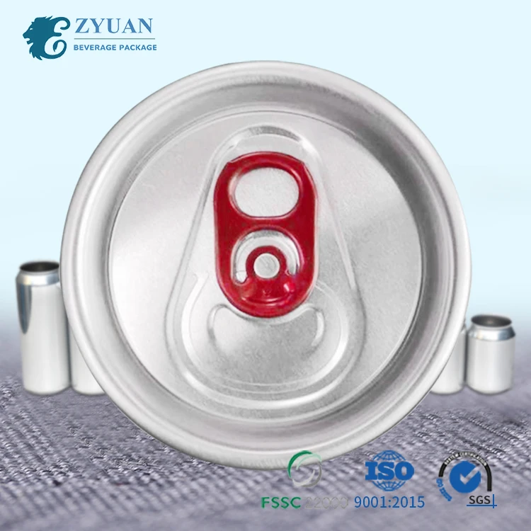 SOT CDL B64 202 200 Can Ends Wholesale Customized Easy Open Aluminum Can Lid Soft Drink Can Lids