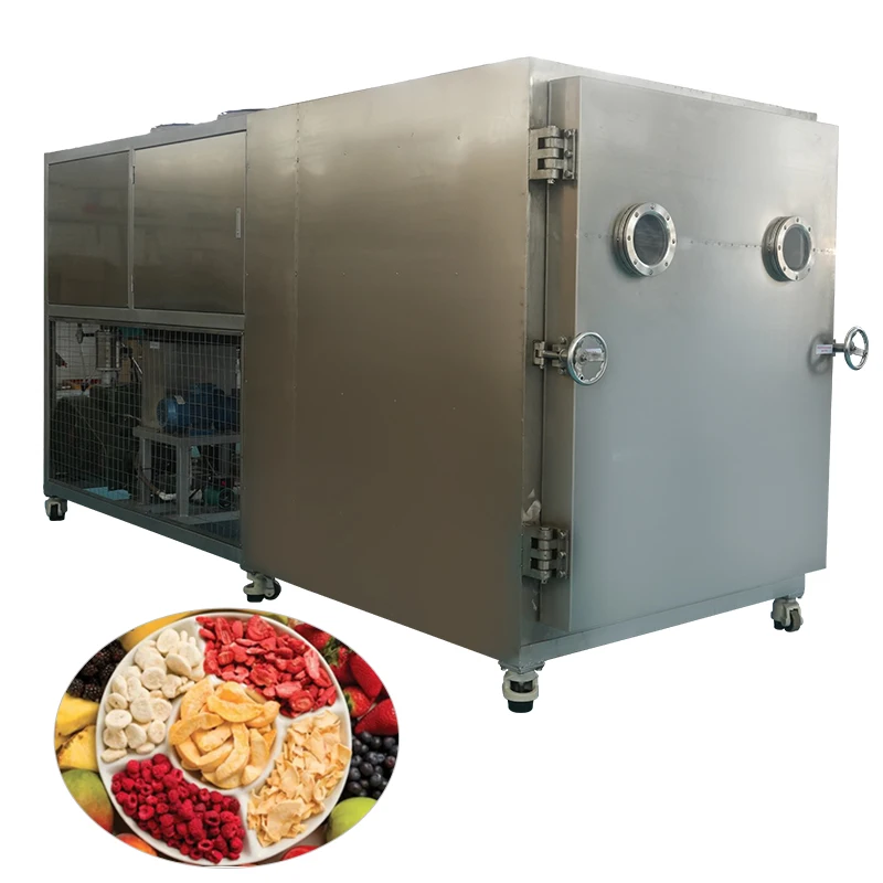 Factory Food Freeze Drying Equipment Fruits Vegetables Meat freeze drying Industrial Vacuum Freeze Dryer Price