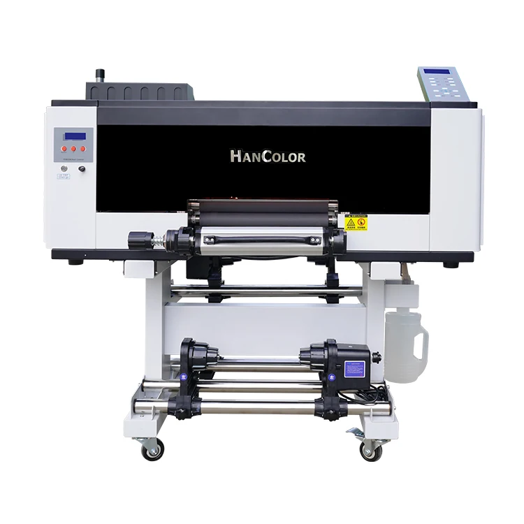 Hancolor A3 УФ-принтер со светодиодными наклейками I3200 печатающая головка Uv Dtf принтер машина ламинатор