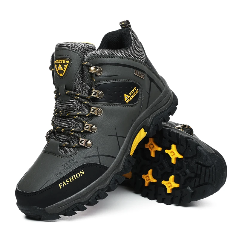 
Quality PU Hiking Waterproof Safety Shoes Factory in JIANGSU 