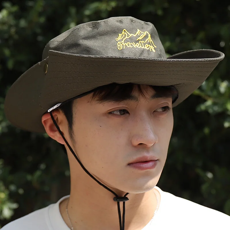 Embroidered High Quality Bucket Hats Custom Logo Embroidery Bucket Hat
