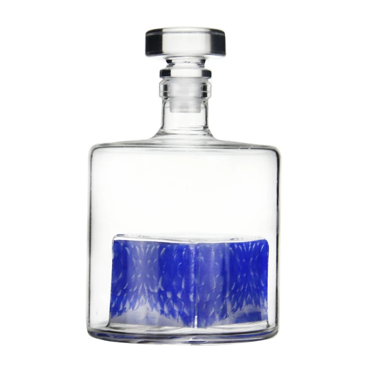 Good price New product glass whiskey bottle handmade glass bottle glass whiskey with customized logo