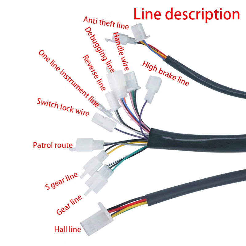 Electric Hub Motor 12x3.5inch 2000W 72V Hub Motor Controller Kits for E-Scooter