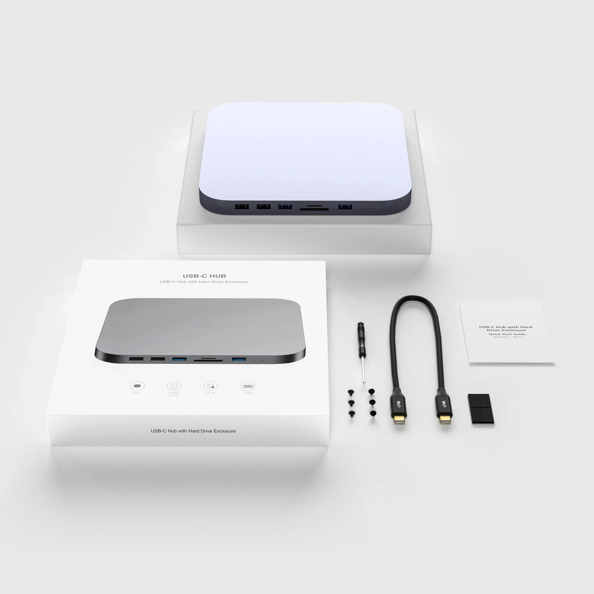  Док-станция MC25 Серебристая для Mac mini 2020