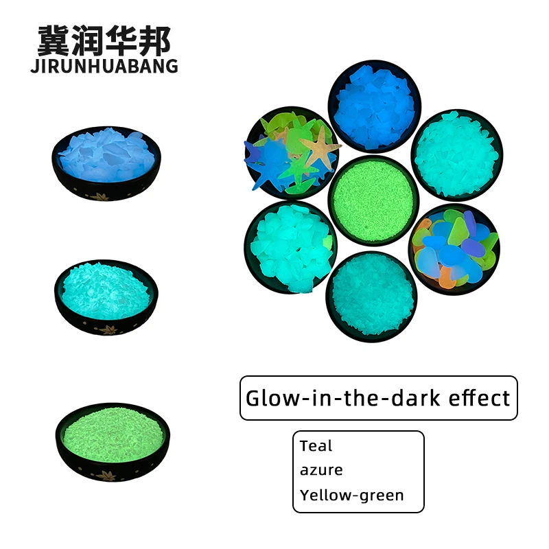 High Quality Luminous Stones Glow Powder 100 Mesh in the Dark for Concrete/Decoration/Sidewalk