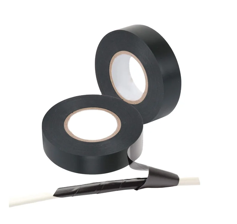 
17mm*10yards China Gold Suppliers Safety Insulation Pvc Electrical Electric Tape black pvc adhesive tape pvc insulating tape 