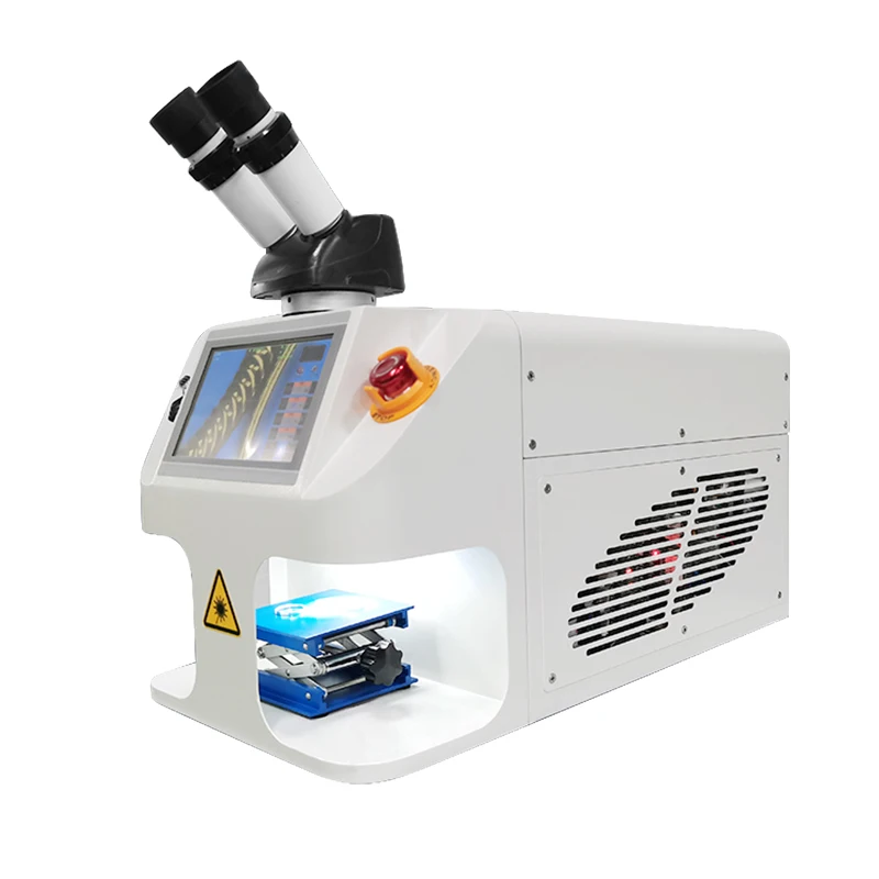 24k Gold Silver Titanium Platinum Jewelry Spot Welding Laser Machine