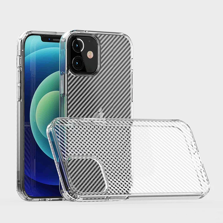  Акриловый ТПУ Матовый чехол из углеродного волокна для iPhone 13 12 pro max 11 8 plus XR Чехлы мобильных телефонов с розничной