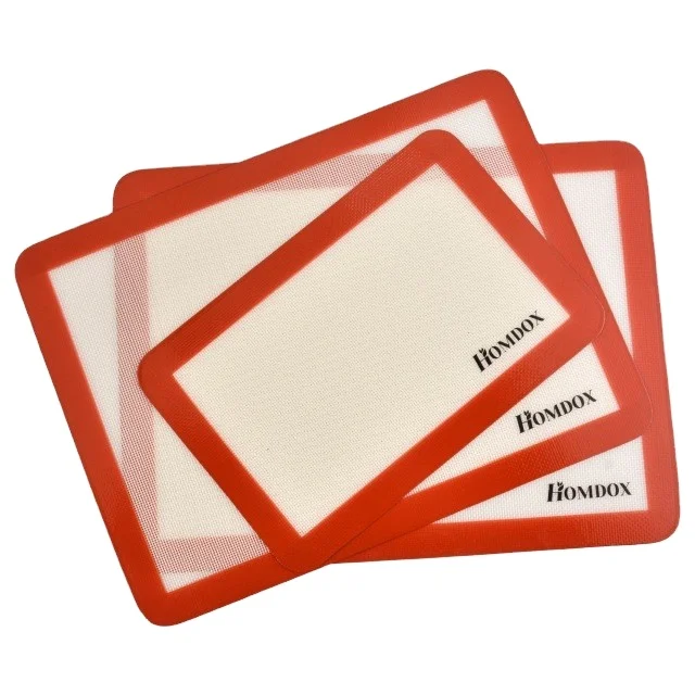 2019 Food Grade Silicone Pastry Mat Kitchen Baking Mat Silicone