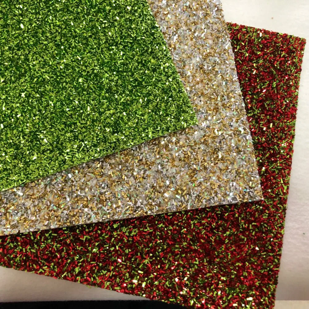 2019 new popular glitter tinsel fabric for making crafts for christmas and halloween