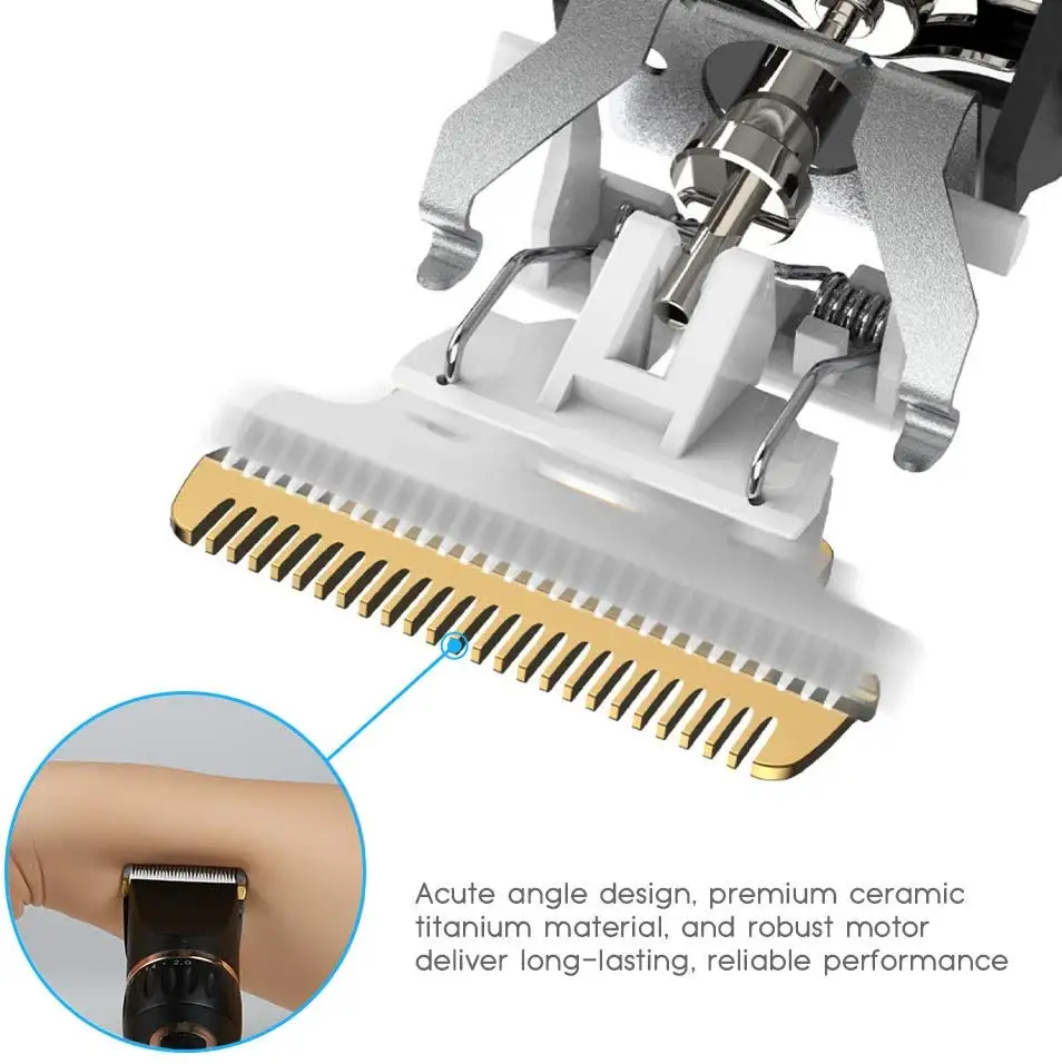 
Professional Power Hair Cutting Machine Professional Electric hair Clipper Cordless Beard Trimmer Men 