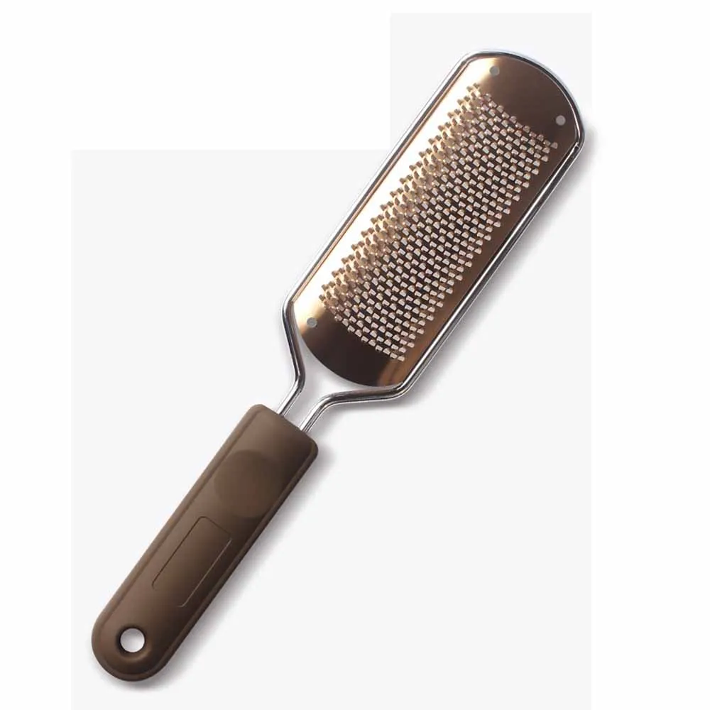 Stainless steel giant foot file salon home sole care tool for trimming dead skin calluses stainless steel foot grinder