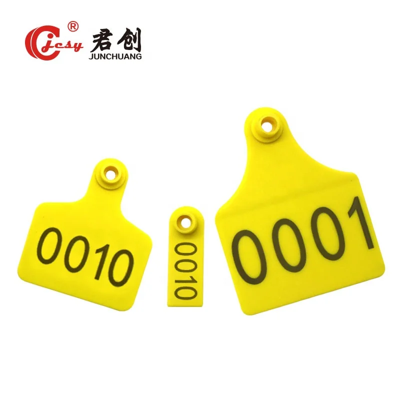 Custom made eartags cattle rfid ear tag cattle ear tag animal tagger with laser printing for goat cow sheep pig