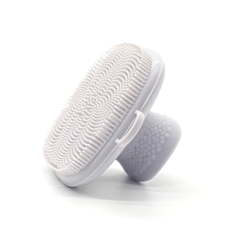 
Soft close skin Deep cleansing facial skin exfoliate silicone manual face massage brush 