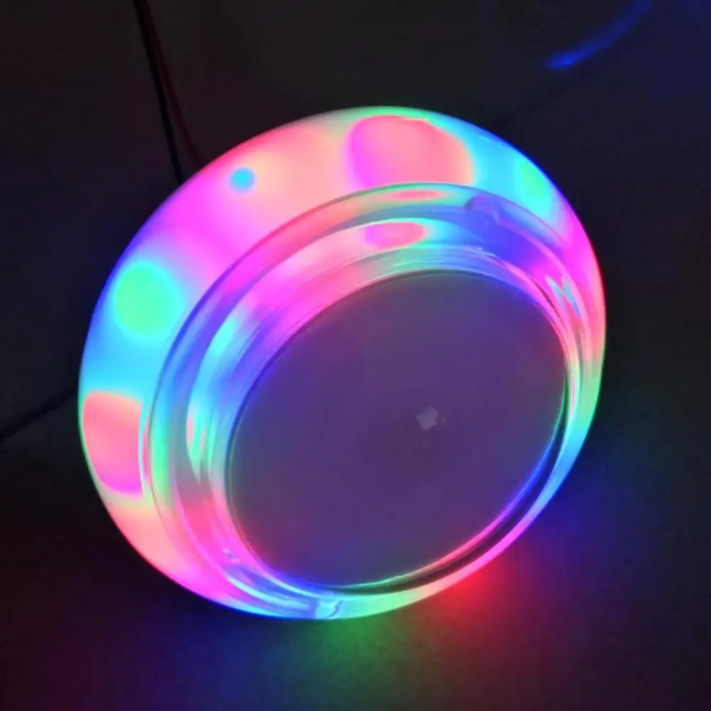 12V 100mm big round  colorful flashing illuminated  push button switch for arcade game machines