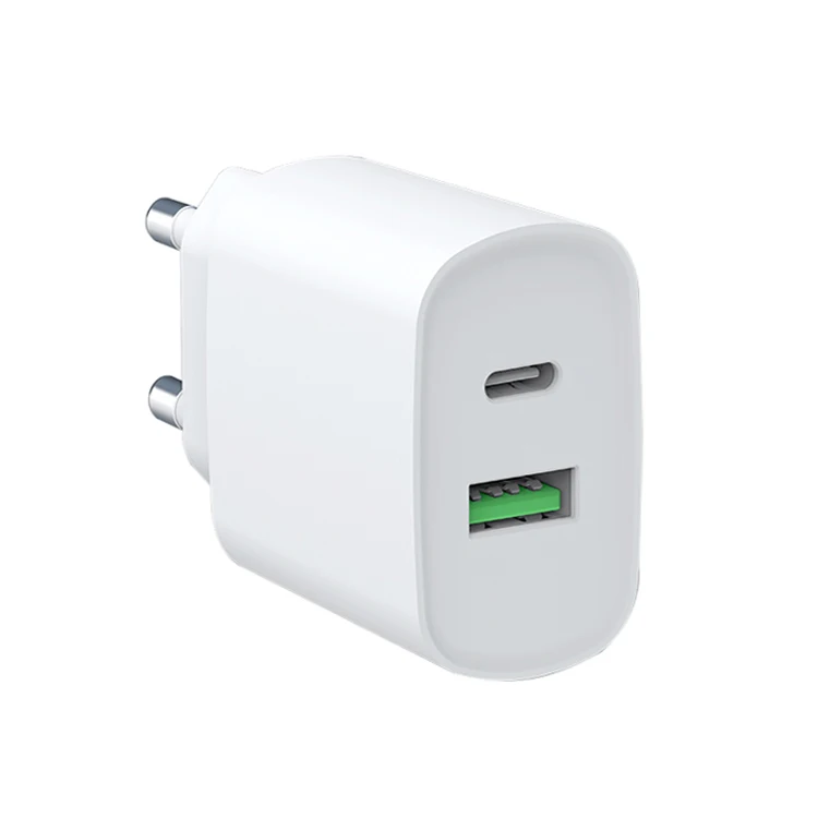 KC сертификации 20 Вт с двумя портами 1C1A usb настенное зарядное устройство для мобильного телефона пост зарядки зарядное устройство, usb зарядное устройство для iPhone 12 Samsung