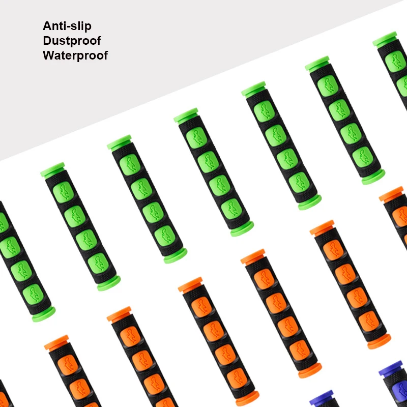 Universal Dirt Bike Rubber Horn Handlebar Cover Non Slip Brake Set for CB190150NK