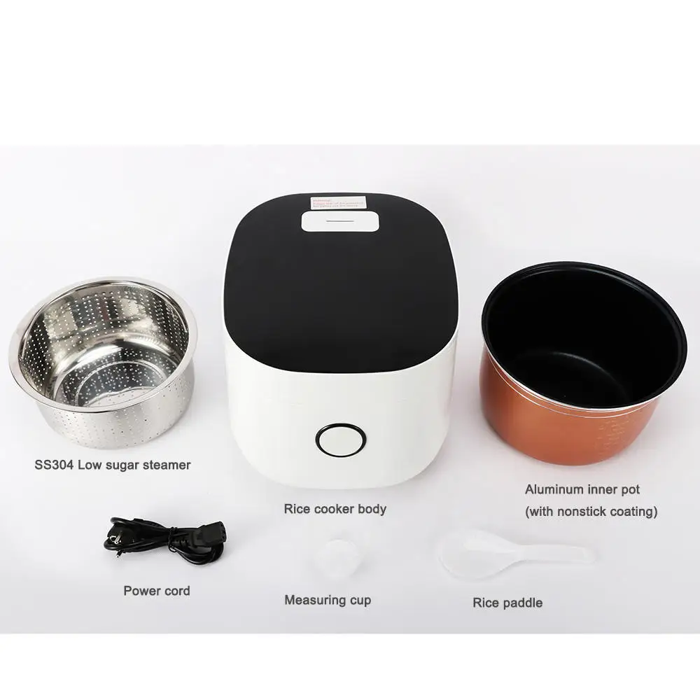 Customization Smart Low Sugar Rice Cooker Multi Household Rice Cooker Multi Desugar Purpose Non Stick Electric Rice Cooker 3L-5L