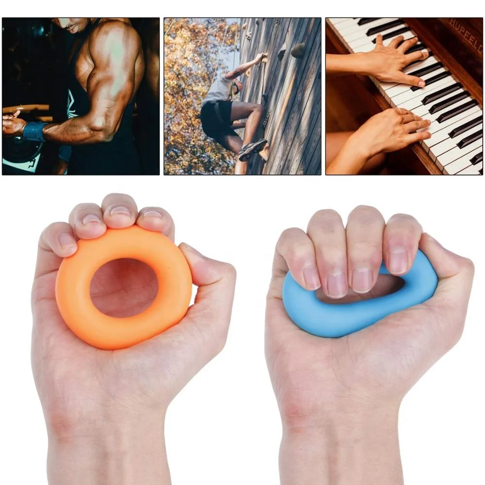 
6 PCS Hand Grip Strengtheners with 30-50lb Resistance Hand Grip Forearm Exerciser 