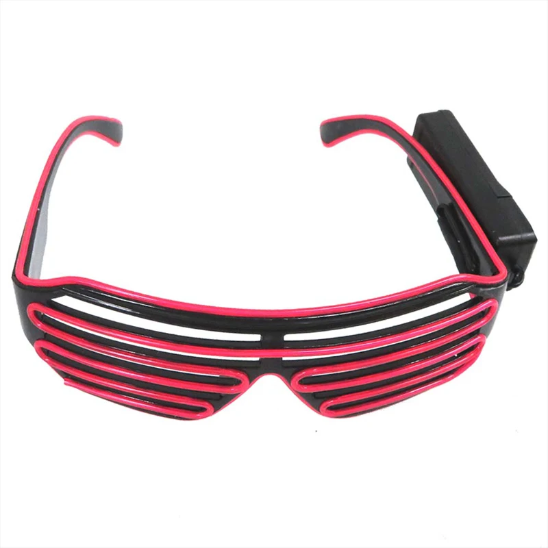 2021 модные светящиеся очки для вечеринки красочные светящиеся очки El Line очки для повседневного использования музыкальные праздничные очки